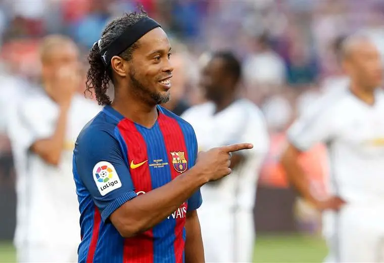 Ronaldinho es la cara del Barça Legends que se presentará en el país