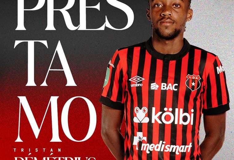 Demetrius. Foto: Alajuelense