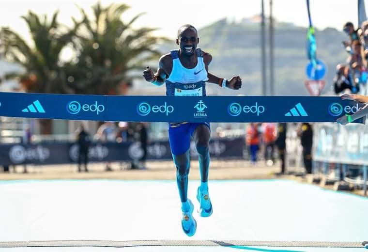 Jacob Kiplimo. Foto: EDP Meia Maratona de Lisboa