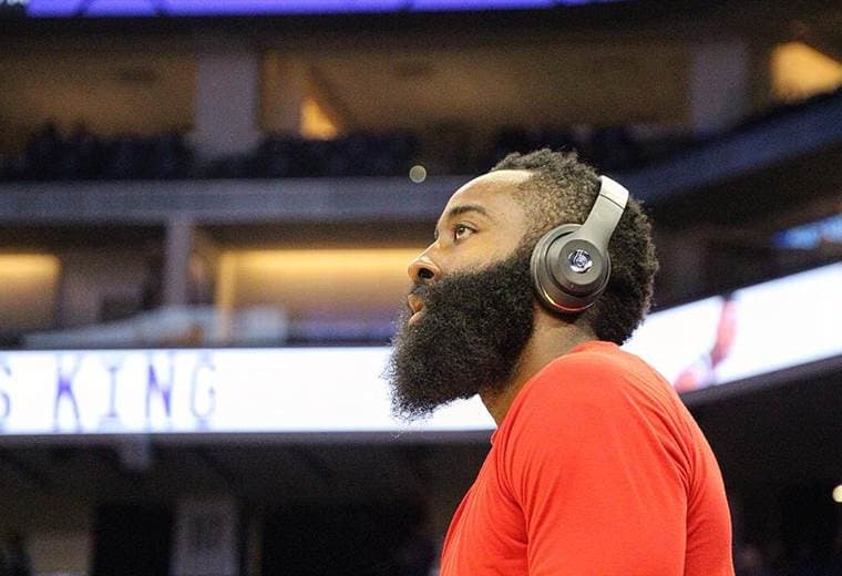 James Harden, estrella de los Houston Rocktes de la NBA. 