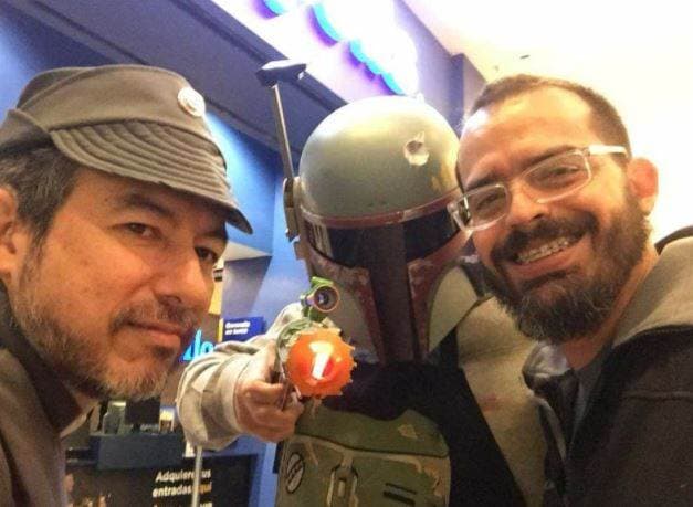 Fans de Star Wars en el estreno del Episodio VIII en Costa Rica. 