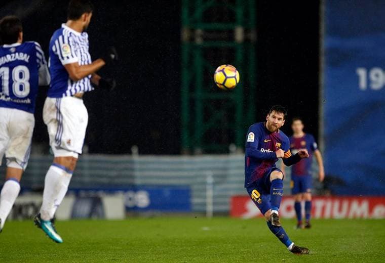 Lionel Messi, futbolista argentino del FC Barcelona. 