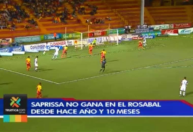 Saprissa no gana en el Rosabal Cordero desde hace año y 10 meses