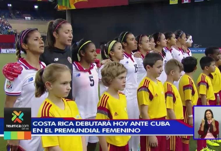 Sele femenina está lista para su debut en el premundial de la Concacaf ante Cuba