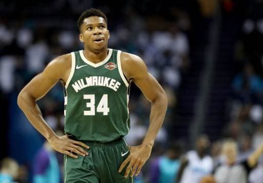 Giannis Antetokounmpo, jugador de los Milwaukee Bucks.|AFP