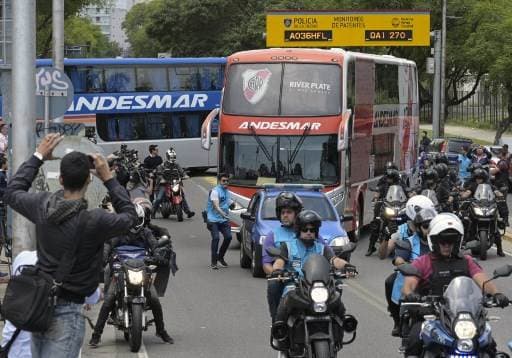 River Plate parte rumbo a Madrid para jugar la final de Libertadores ante Boca Juniors.|AFP