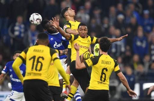 Borussia Dortmund ante el Schalke 04. |AFP