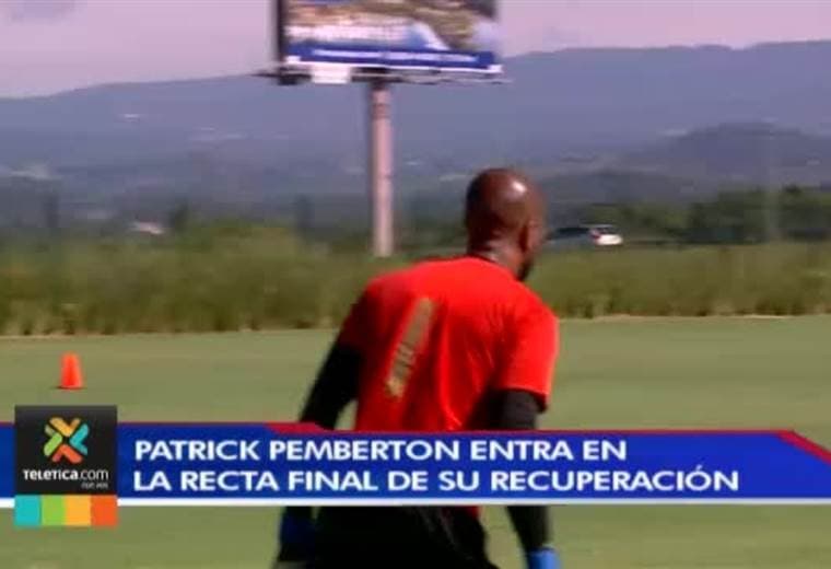 Patrick Pemberton entra en la recta final de su recuperación