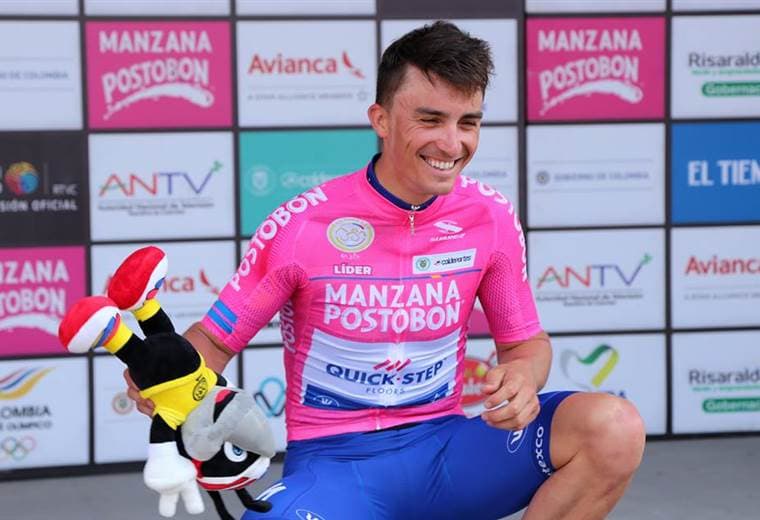 Julian Alaphilippe (Quick Step) ganó la cuarta etapa de la carrera Colombia Oro y Paz 2018. 