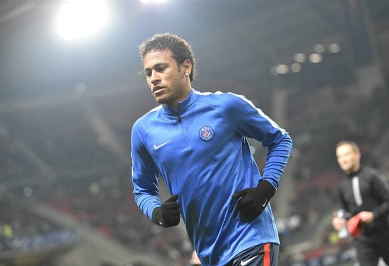 Neymar Jr., futbolista brasileño del PSG. 