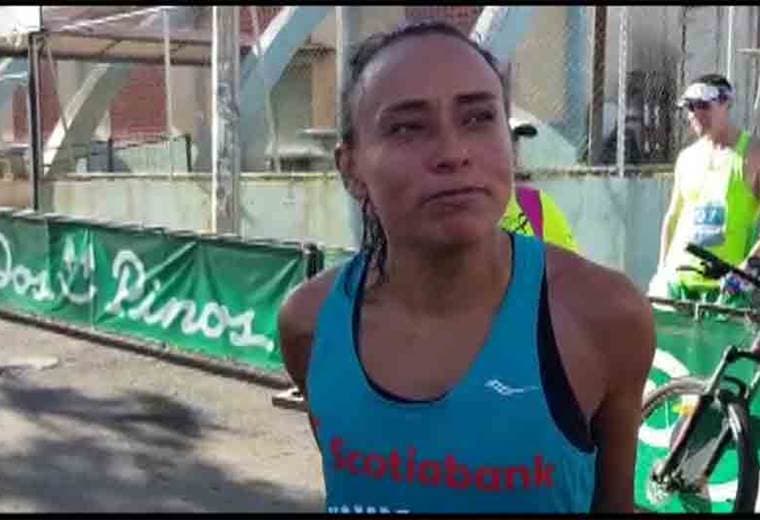 Ganadores media maratón por La Paz
