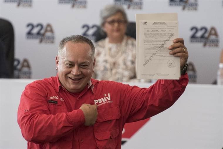 Diosdado Cabello. AFP