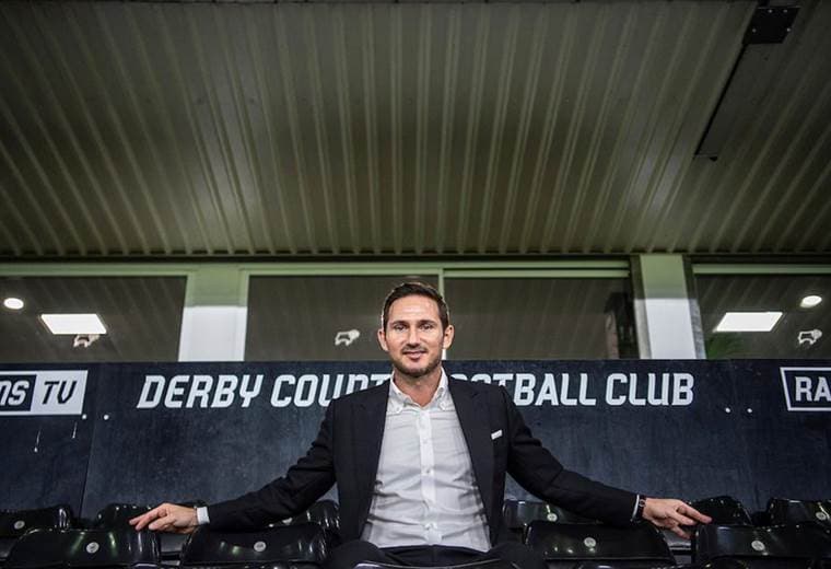 Frank Lampard fue nombrado nuevo técnico del Derby County. 