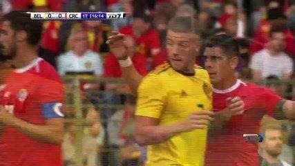 Reviva el partido Bélgica vs Costa Rica 11 Junio 2018