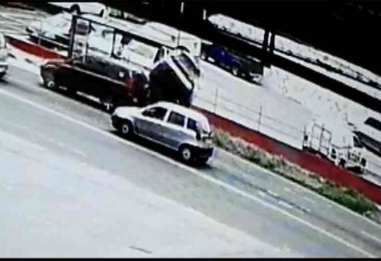 Video capta trágico momento del accidente que dejó tres muertos en Desamparados