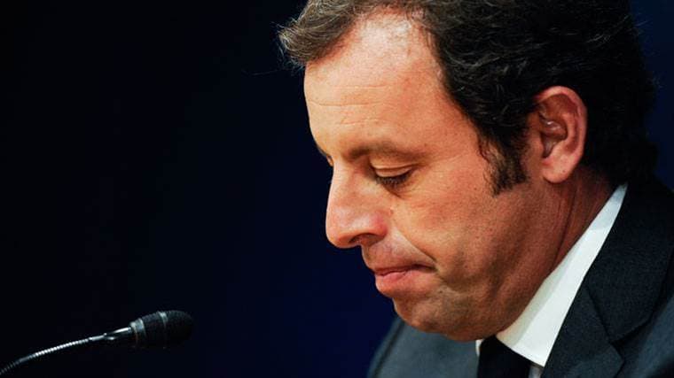 Sandro Rosell, expresidente del FC Barcelona. 