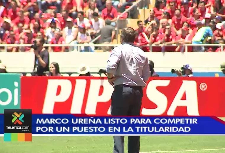 Marco Ureña ya recibió el alta médica para jugar y competir por un puesto en la titular