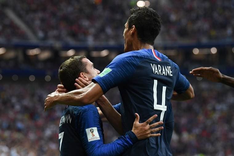 Raphael Varane de Francia. AFP