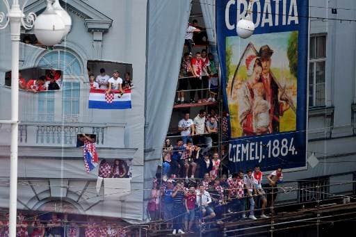 Así se vivió la final en Zagreb, Croacia.|AFP