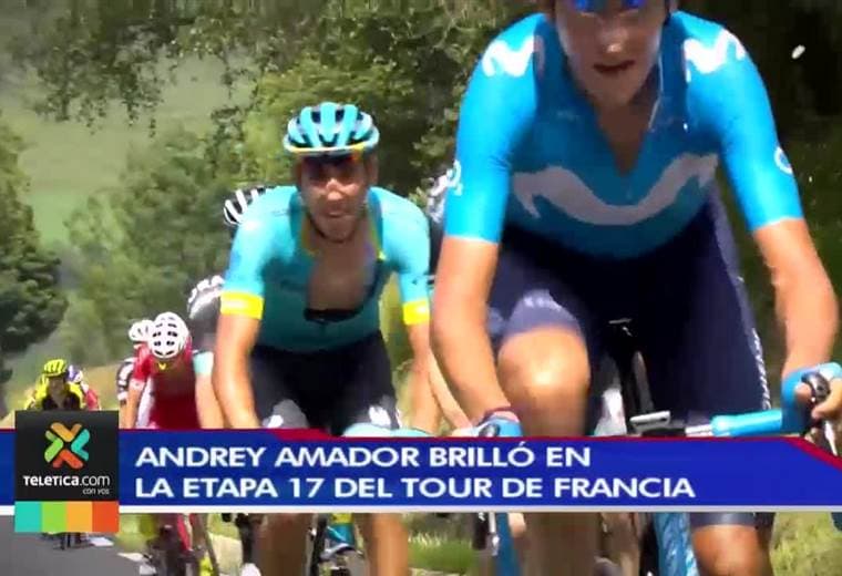 Sacrificio de Andrey Amador fue vital para que Nairo Quintana ganara la etapa del Tour