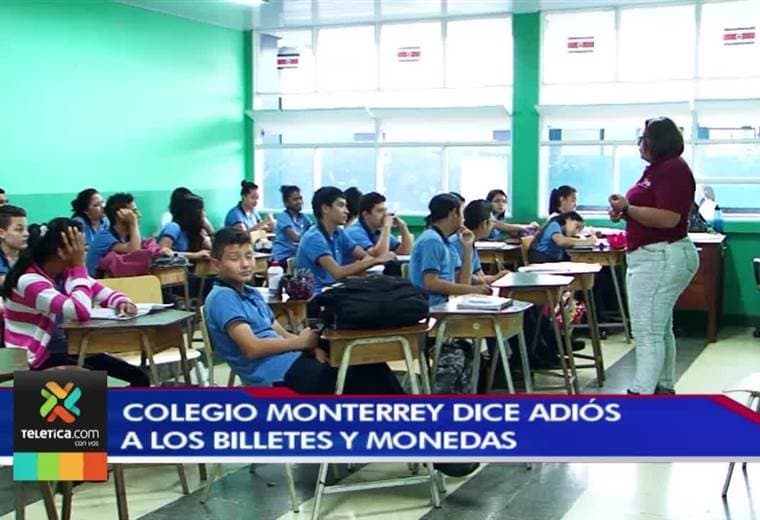 Colegio Monterrey se convierte en la primera entidad libre de dinero en efectivo
