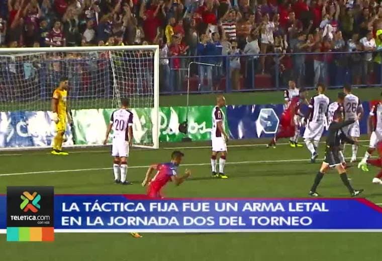 Táctica fija fue un arma letal en la segunda jornada del Apertura 2018