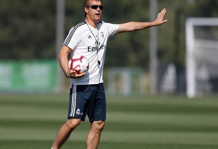 Julen Lopetegui, técnico del Real Madrid. 