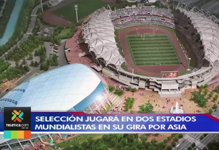 La Sele jugará en dos estadios exmundialistas durante su gira por Asia