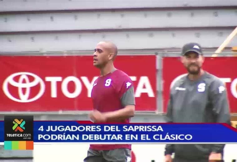 Cuatro jugadores del Saprissa podrían debutar en el clásico nacional