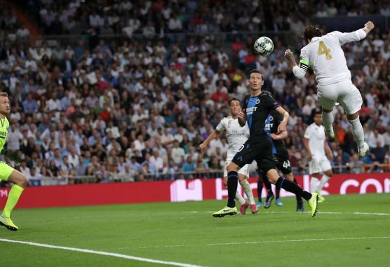 El Real Madrid empató en su casa ante el Brujas | AFP