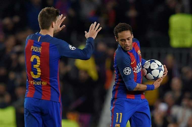 Gerard Piqué y Neymar FC Barcelona | AFP