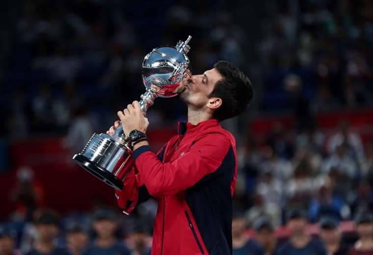 Novak Djokovic. AFP