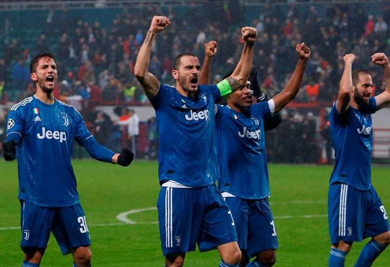 Los jugadores de la Juventus celebran el triunfo | AFP