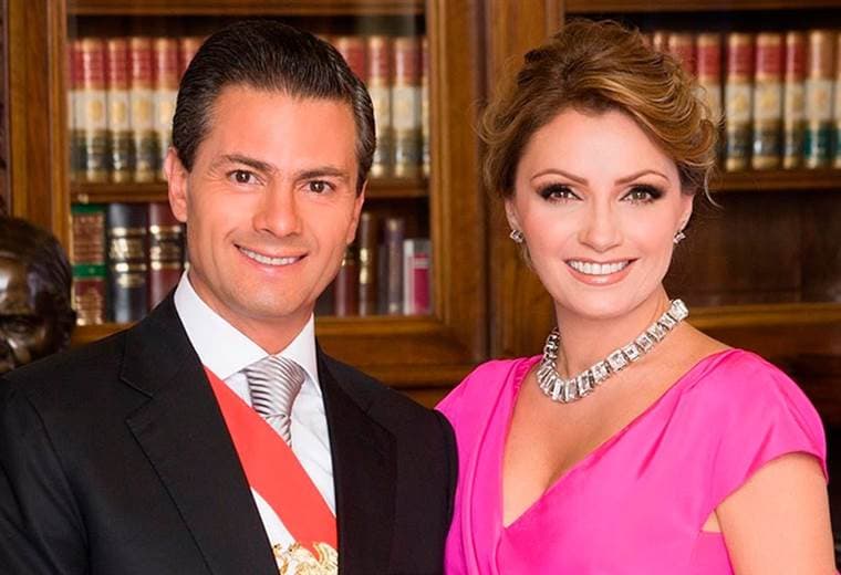 Enrique Peña Nieto y Angélica Rivera.