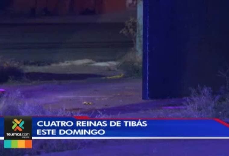 Joven asesinado en Cuatro Reinas de Tibás este domingo recibió al menos 15 impactos de bala