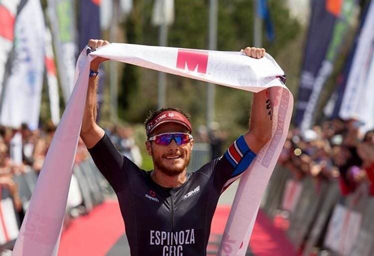 Ernesto Espinoza ganó el Ironman 70.3 en Grecia 