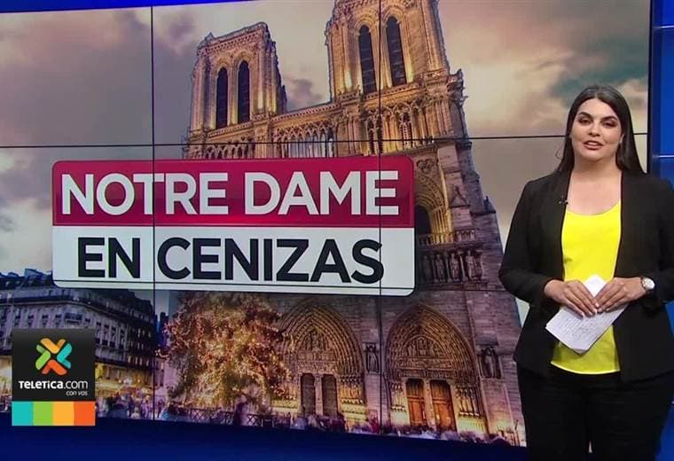 Católicos lloran un símbolo vivo de su fe con el incendio de Notre Dame