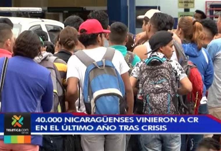 Más de 60.000 personas huyeron de Nicaragua por la crisis en último año