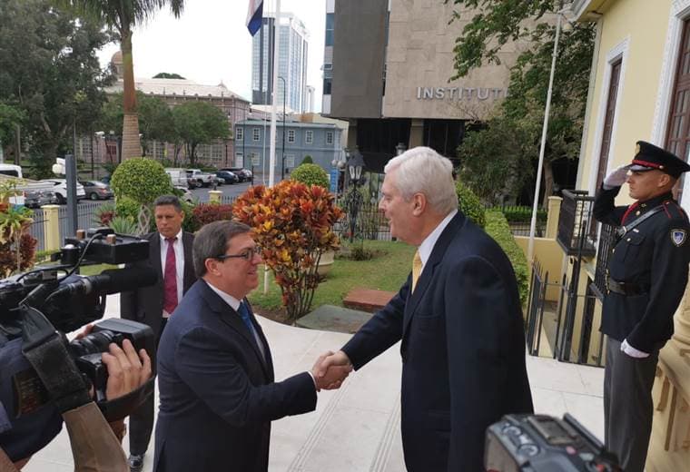 Canciller de Cuba, Bruno Rodríguez, está de visita en Costa Rica