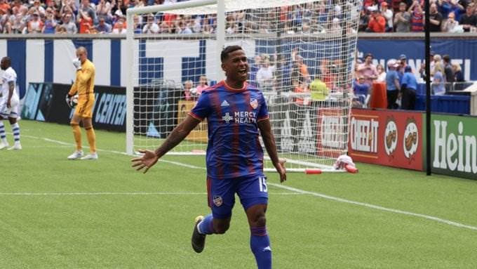 Allan Cruz, jugador del Cincinnati FC | Cincinnati en Twitter