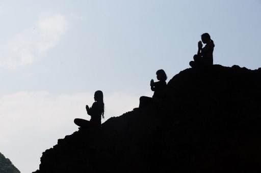 Yoga. Foto AFP