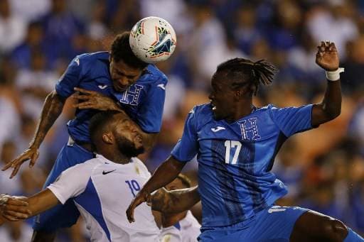 Honduras ante Curazao por la Copa Oro 2019 | AFP