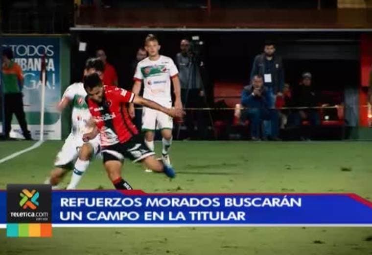 Refuerzos morados buscaran un campo en la titular