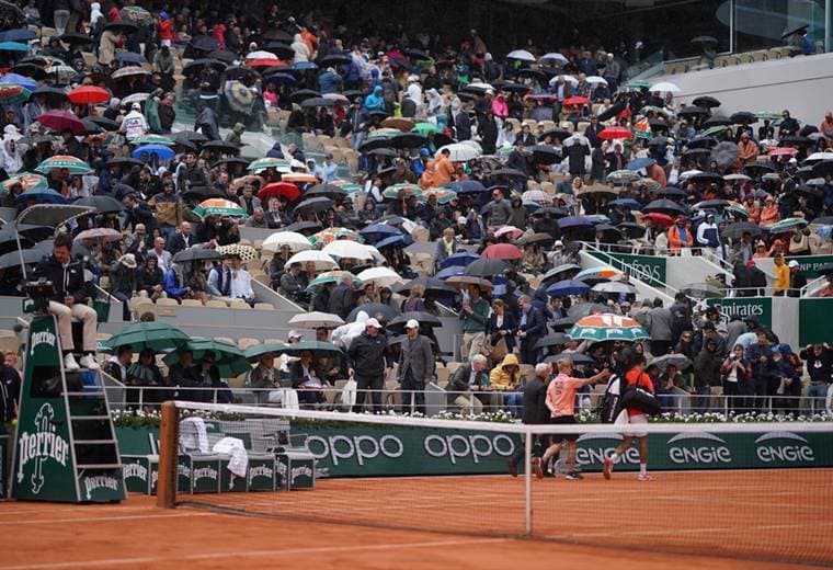 Foto tomada del Twitter oficial del Roland Garros 