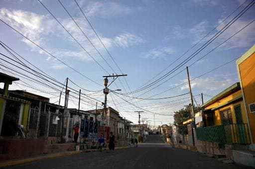 Apagón en Venezuela. Foto AFP