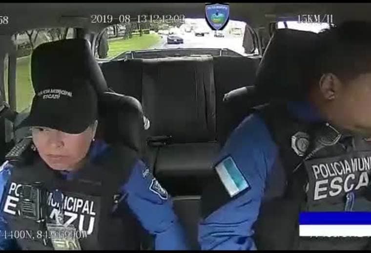 Persecución en escazú