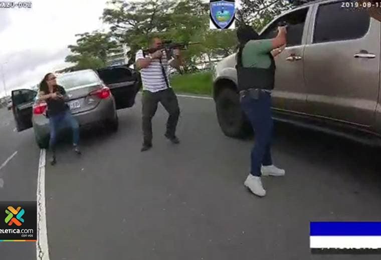 Persecución en escazú