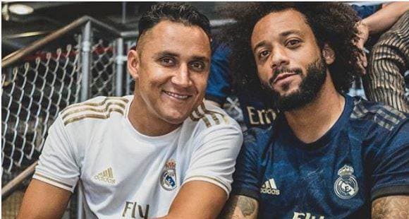 Keylor Navas junto a su amigo Marcelo | Instagram