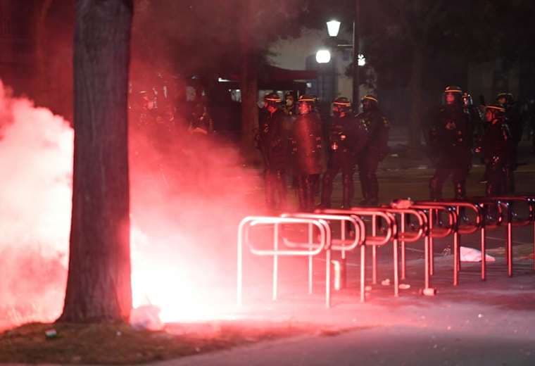 Vandalismo en París. AFP