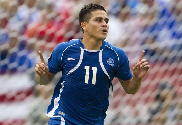 Rodolfo Zelaya jugador de El Salvador